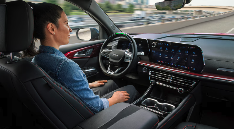 Interior of the 2026 Chevrolet Traverse for sale in Philadelphia at Hessert Chevrolet