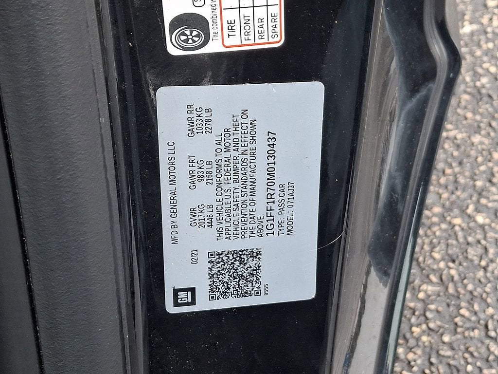 2021 Chevrolet Camaro LT1