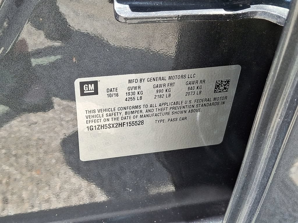 2017 Chevrolet Malibu Premier