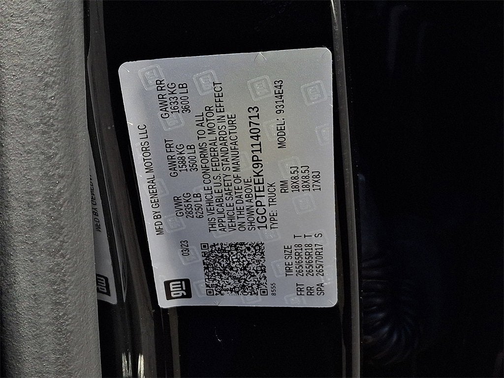 2023 Chevrolet Colorado Trail Boss