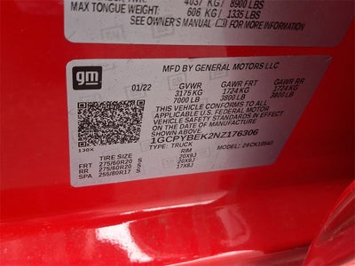 2022 Chevrolet Silverado 1500 LTD Custom