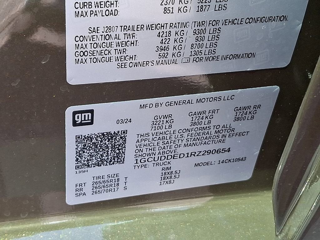 2024 Chevrolet Silverado 1500 LT