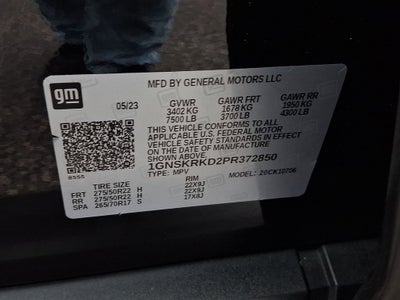 2023 Chevrolet Tahoe RST