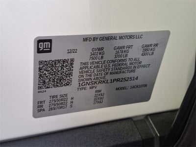 2023 Chevrolet Tahoe RST