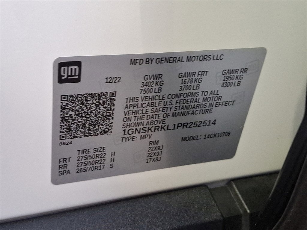 2023 Chevrolet Tahoe RST