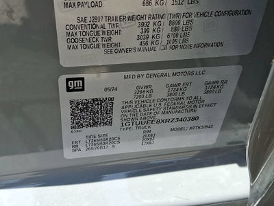 2024 GMC Sierra 1500 AT4