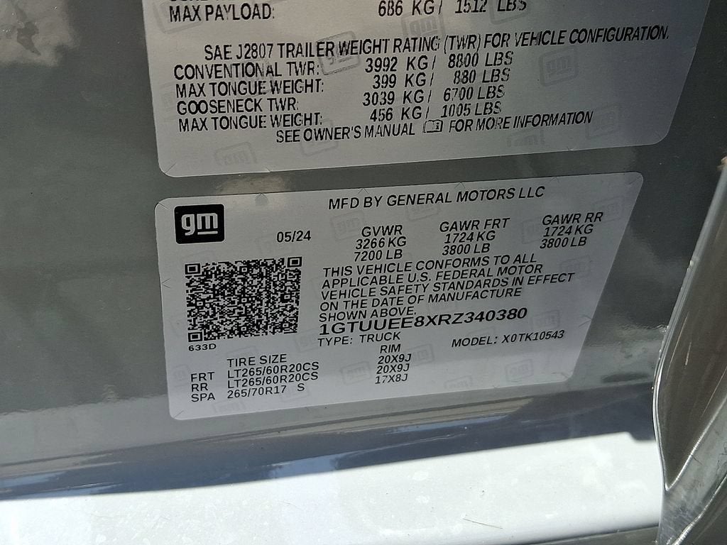 2024 GMC Sierra 1500 AT4