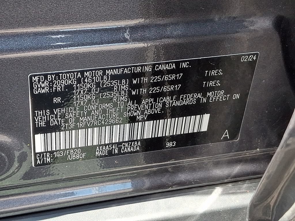 2024 Toyota RAV4 LE
