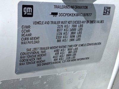 2024 Chevrolet Silverado 1500 LT (2FL)