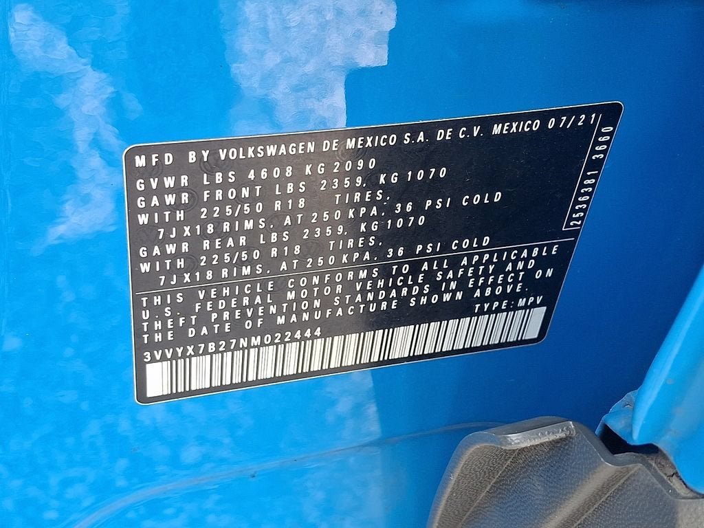 2022 Volkswagen Taos 1.5T SE