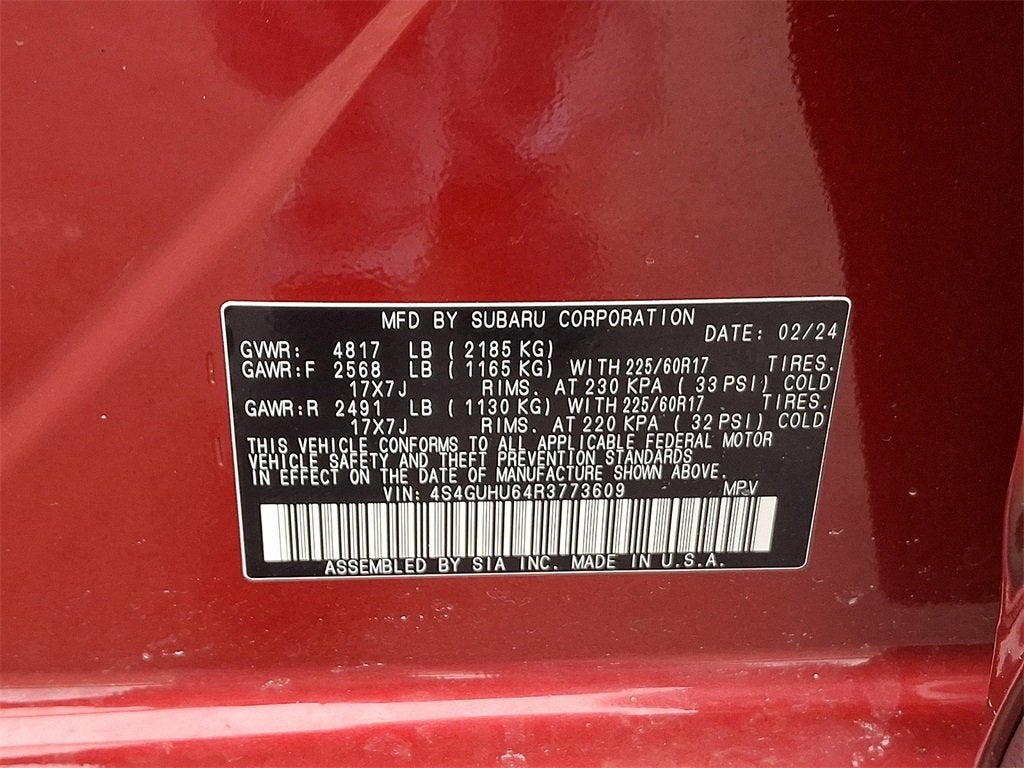 2024 Subaru Crosstrek Wilderness