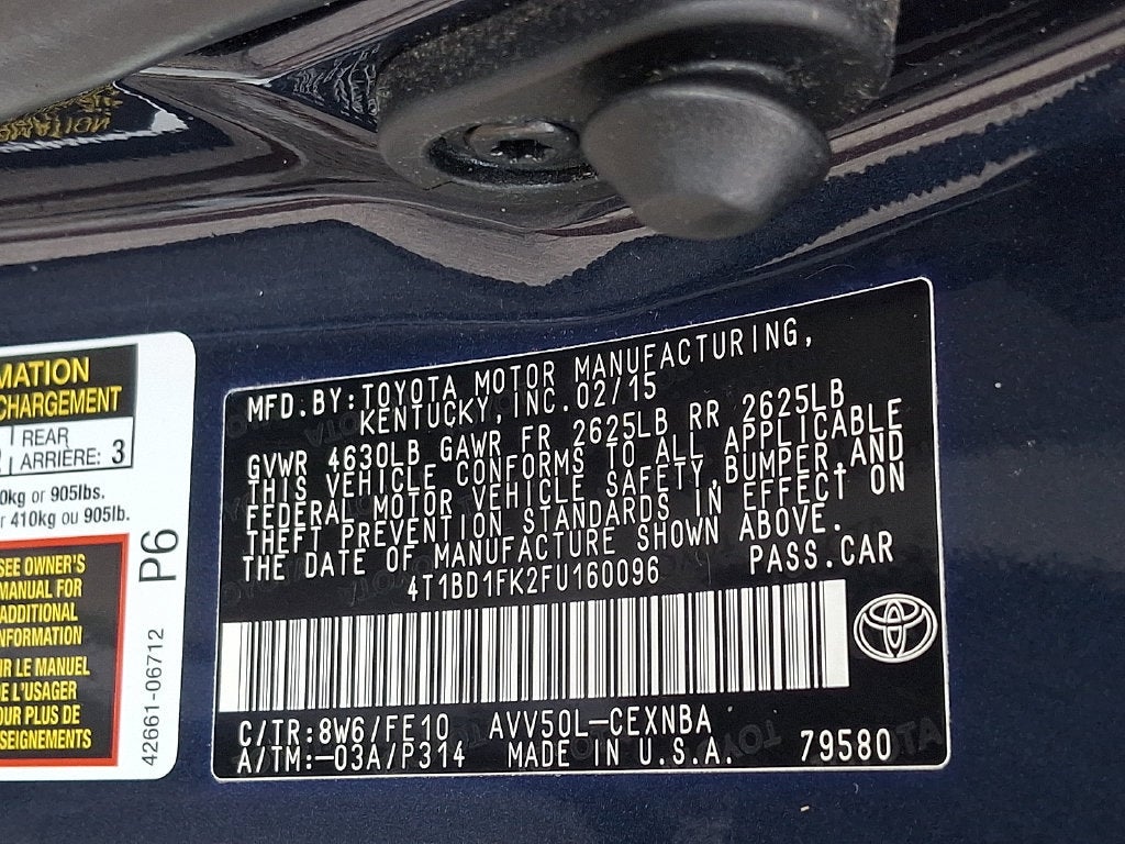 2015 Toyota Camry LE Hybrid - Photo 28