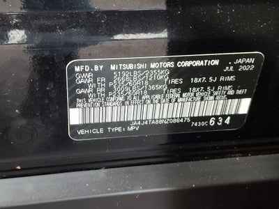 2022 Mitsubishi Outlander ES 2.5 S-AWC