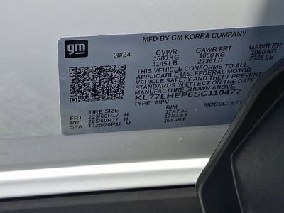 2025 Chevrolet Trax LT