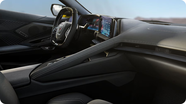 Jet Black Ultimate Suede interior