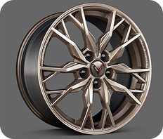 Tech Bronze wheels