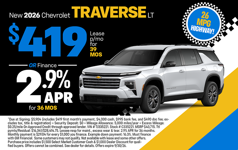 Traverse Special LP